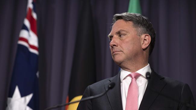 Acting Prime Minister Richard Marles says Australia wants a productive relationship with China but won’t back down from its national interests. Picture: NCA NewsWire / Gary Ramage