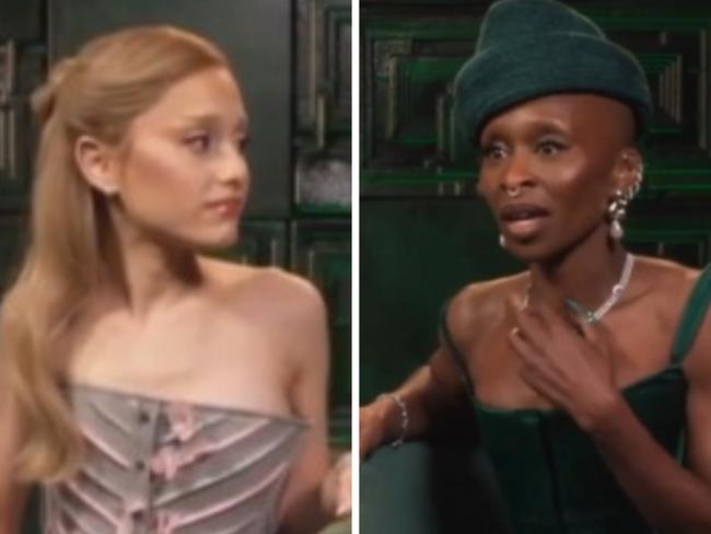 Cynthia Erivo and Ariana Grande.