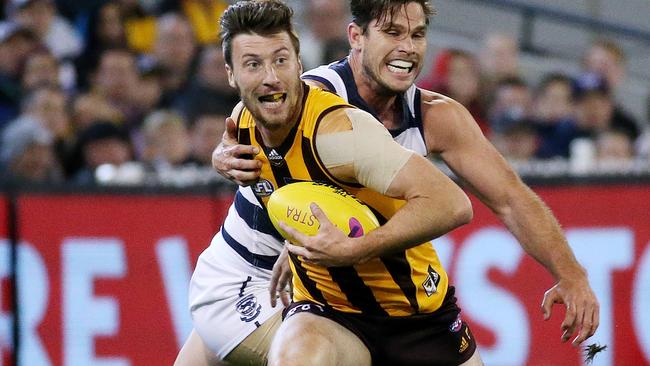 Jack Fitzpatrick played in Hawthorn’s two finals last year. Picture: Colleen Petch