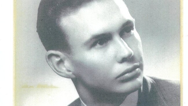 World War II veteran Russ Gibbins as a young man. Picture: Supplied.