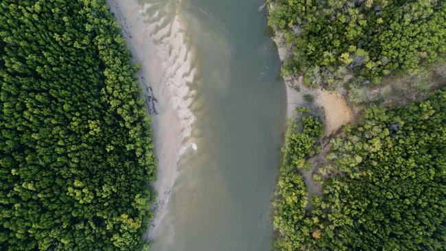 A crazed Darwin fisho who chased two boaties with a knife after they ran over his line at Buffalo Creek in Darwin’s north last year has been sent to jail.