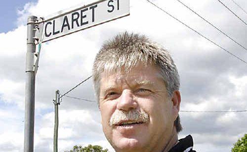 Wine Estate business owner Terry Roney has no problem with names such as Claret Street. Picture: Bev Lacey