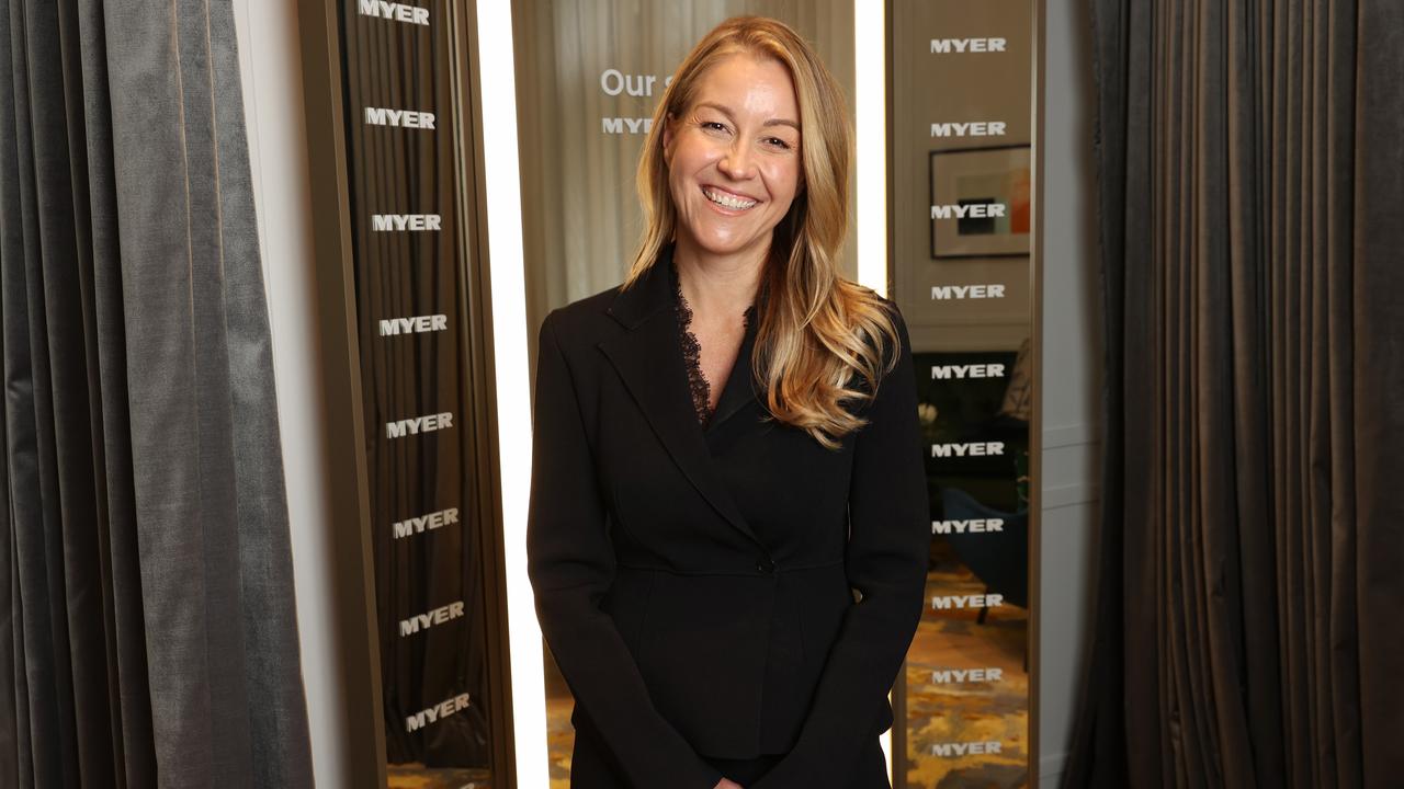 Myer executive chairman Olivia Wirth is considering buying the fashion and apparel brands from Solomon Lew’s Premier Investments. Picture: John Feder