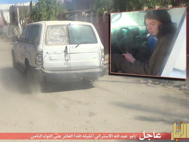 Bilardi blew himself up in a van in Iraq in 2015. Picture: Supplied