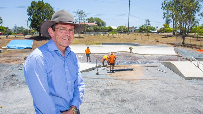 Councillor for Wynnum Manly Peter Cumming.