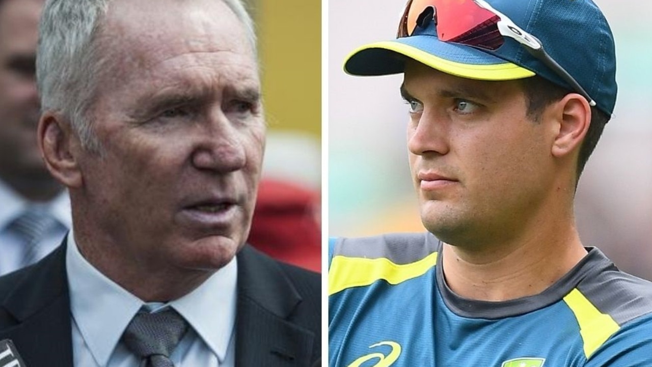 Allan Border slammed Alex Carey and Co.