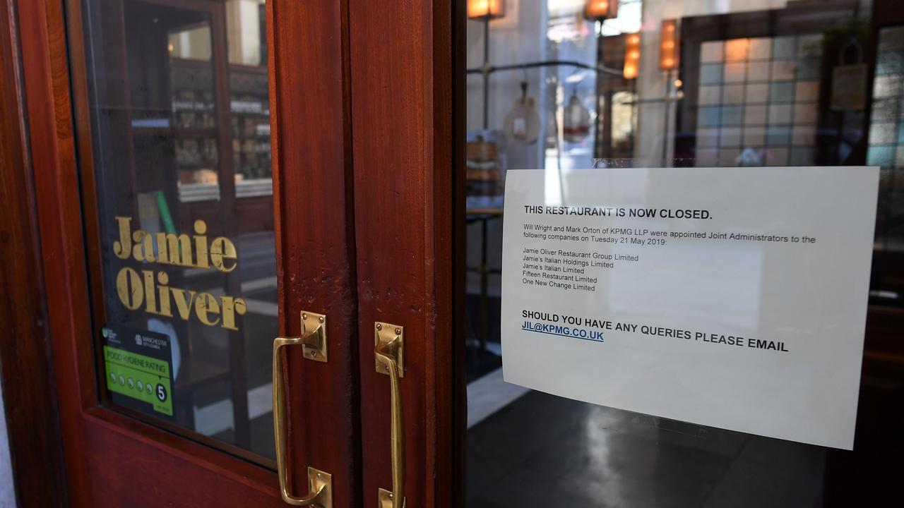 Dozens of restaurants have already shut down. Picture: Paul Ellis/AFP