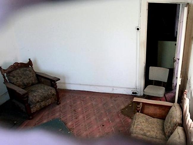 The front room of Ms Wood's Surry Hills apartment. Picture: The Daily Telegraph