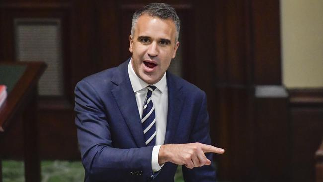 ADELAIDE, AUSTRALIA - NewsWire Photos - SEPTEMBER 12, 2024: Question Time SA Parliament. Labor Premier Peter Malinauskas Picture: NewsWire / Roy VanDerVegt