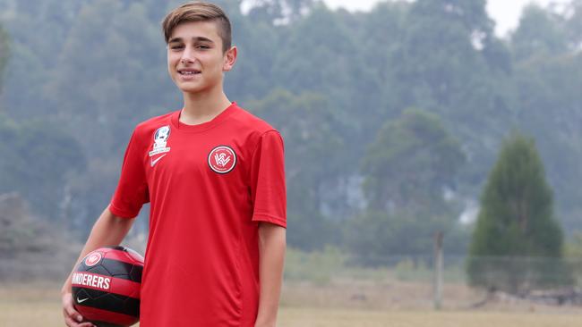 Jacob has been playing club soccer since he was five years old.