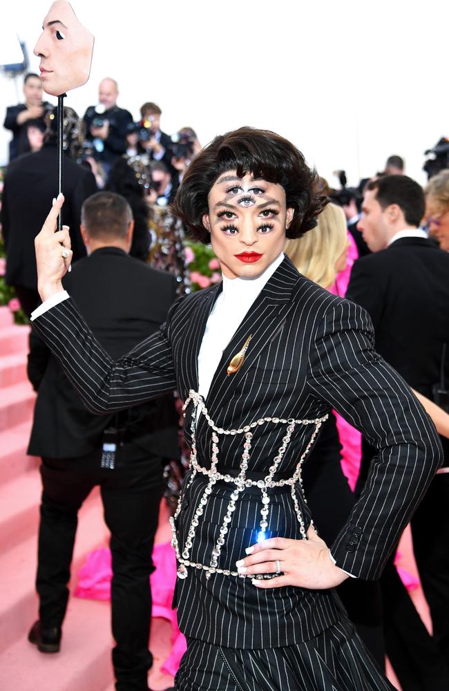 Ezra Miller. Picture: Dimitrios Kambouris/Getty Images for The Met Museum/Vogue