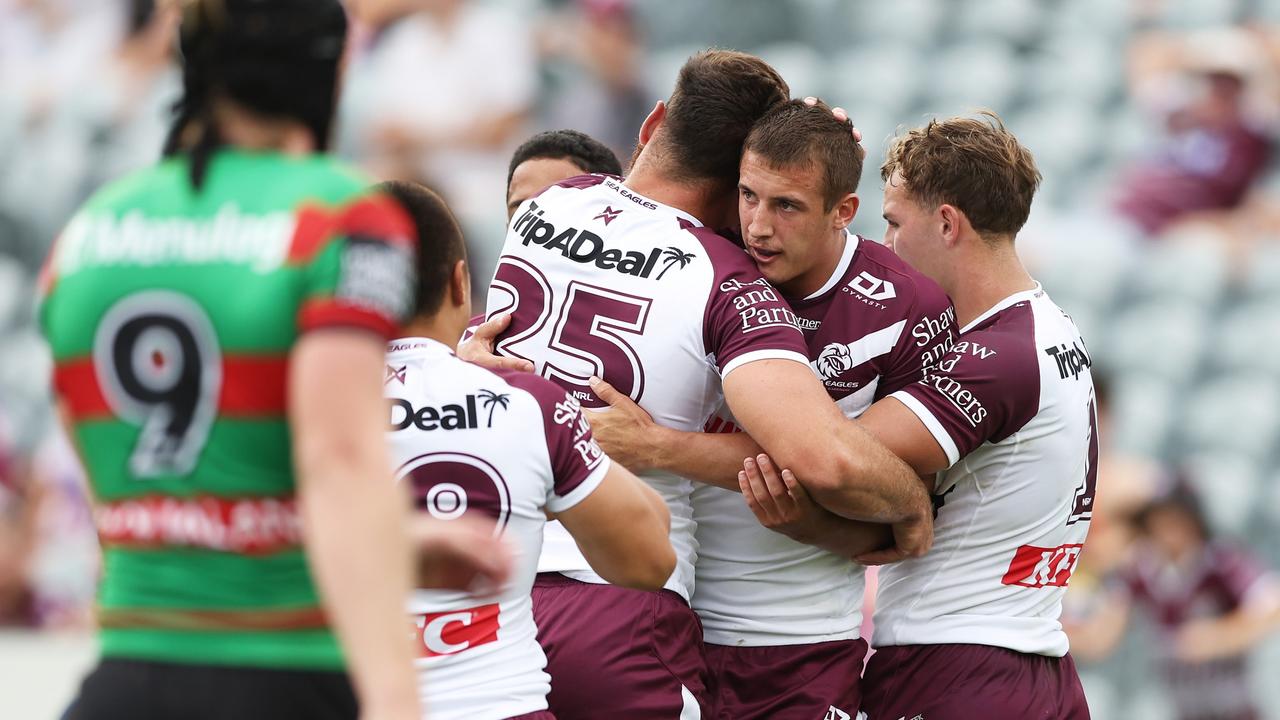 Ray Vaega set up a try for Jake Arthur. Picture: Matt King/Getty Images