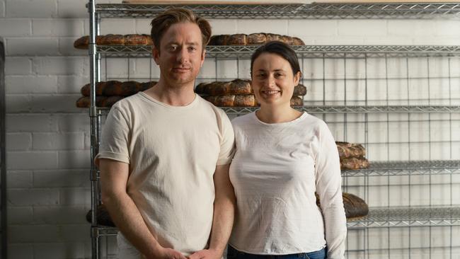 Baker Bleu founders Mark and Mia Russell.