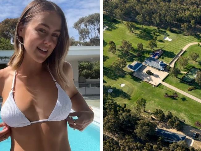 Steph Claire Smith’s epic family retreat with golf course for sale