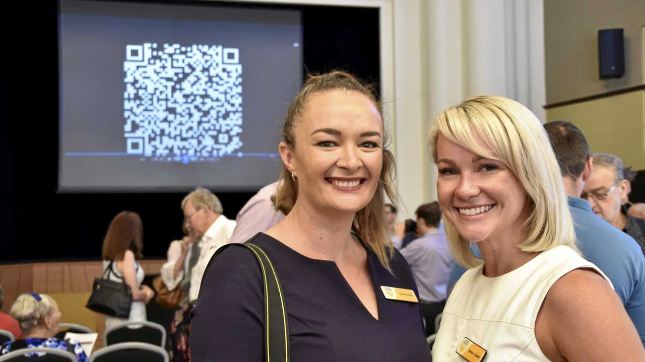 CRIME: USQ researchers Sarah Green (left) and Natalia Gradwell are running a survey for the Safer Toowoomba Regional Partnerships group looking at health and safety in the region. Picture: Bev Lacey