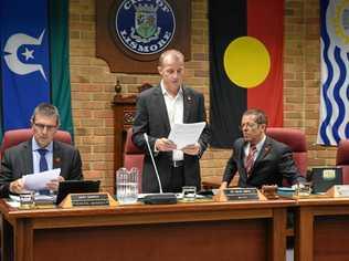 Lismore mayor Isaac Smith was disappointed the majority of councillors did not attend a special meeting to debate unresolved issues. Picture: Claudia Jambor