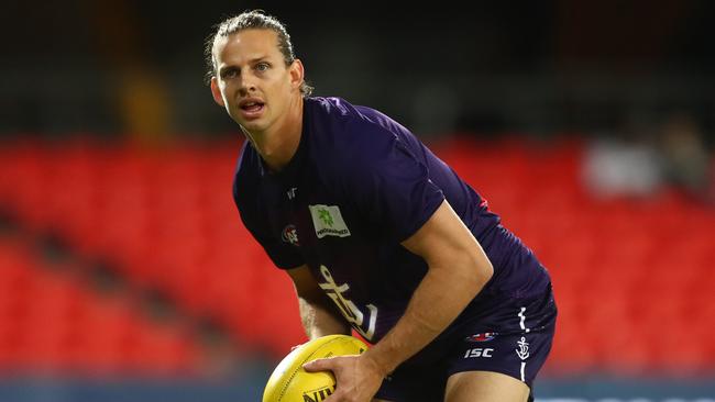 Nat Fyfe is set to play as a forward for the Dockers. Picture: Chris Hyde/Getty Images