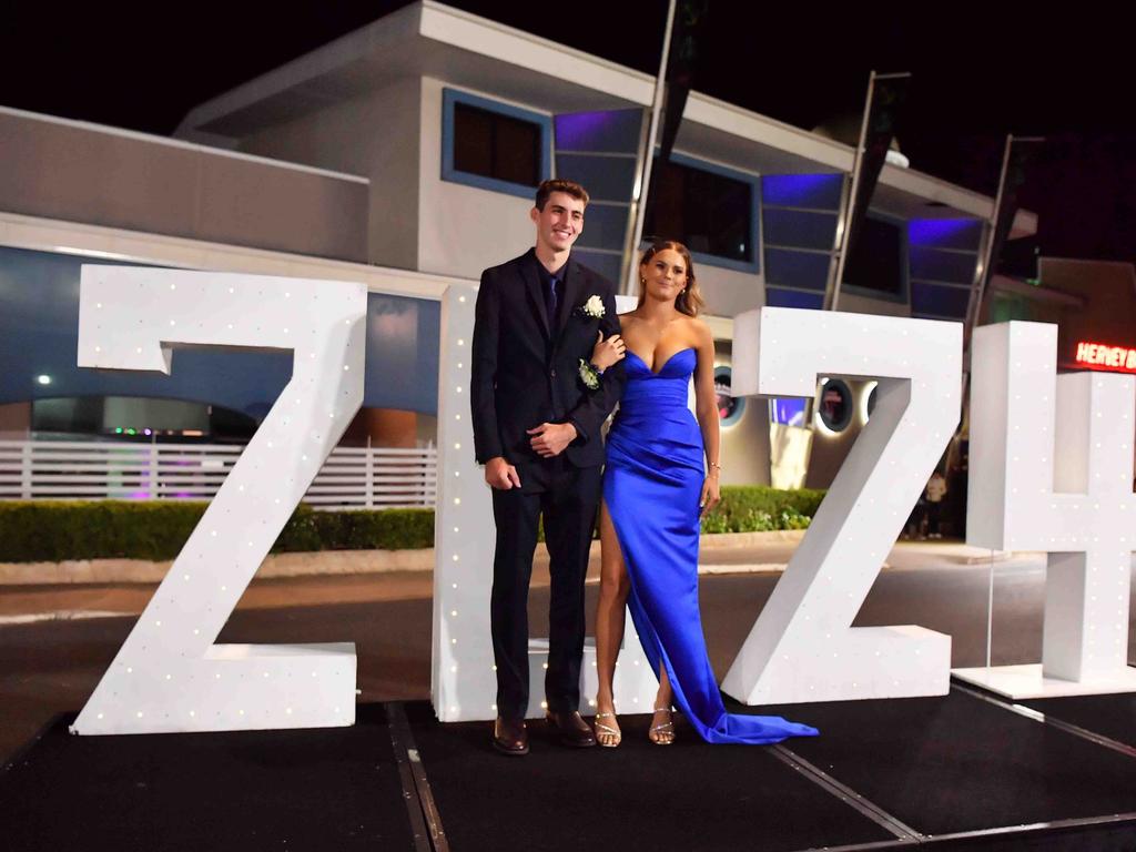Jackson Dundas & Mckenzie Taylor at Xavier Catholic College year 12 formals. Picture: Patrick Woods.