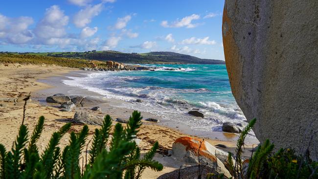 Castle Rock. Flinders Island, Tasmania. Picture: Marina Hacquin