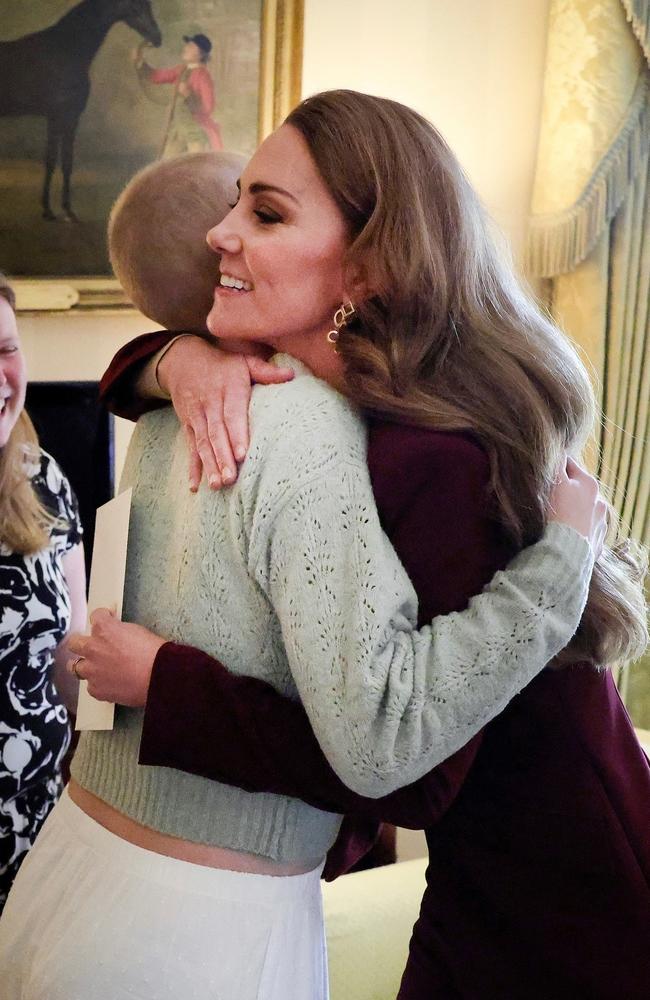 Princess Catherine with Liz Hatton at Windsor Castle in October. Picture: Instagram/ @princeandprincessofwales