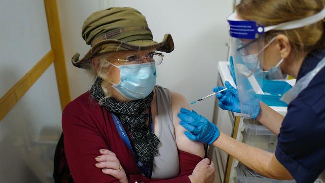 The roll out of vaccinations has begun in the United Kingdom. Picture: Hugh Hastings/Getty Images