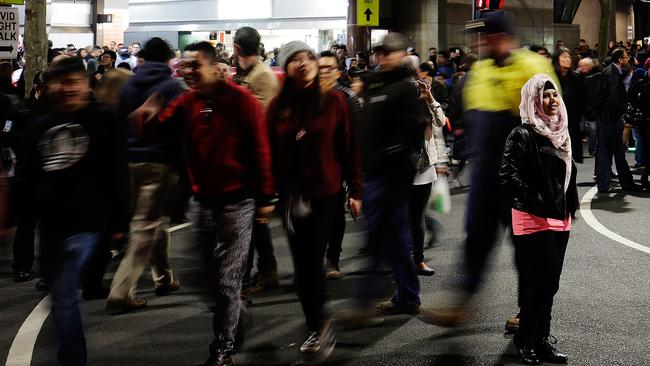 Crowds at Vivid festival this year are expected to exceed figures from last year.