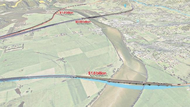 Cost analyses of the proposed Moruya bypass compiled by the Moruya Bypass Action Group.