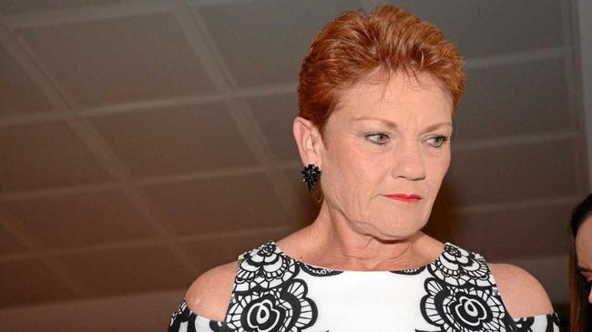 Senator Pauline Hanson. Picture: AAP IMAGE/REBECCA LE MAY