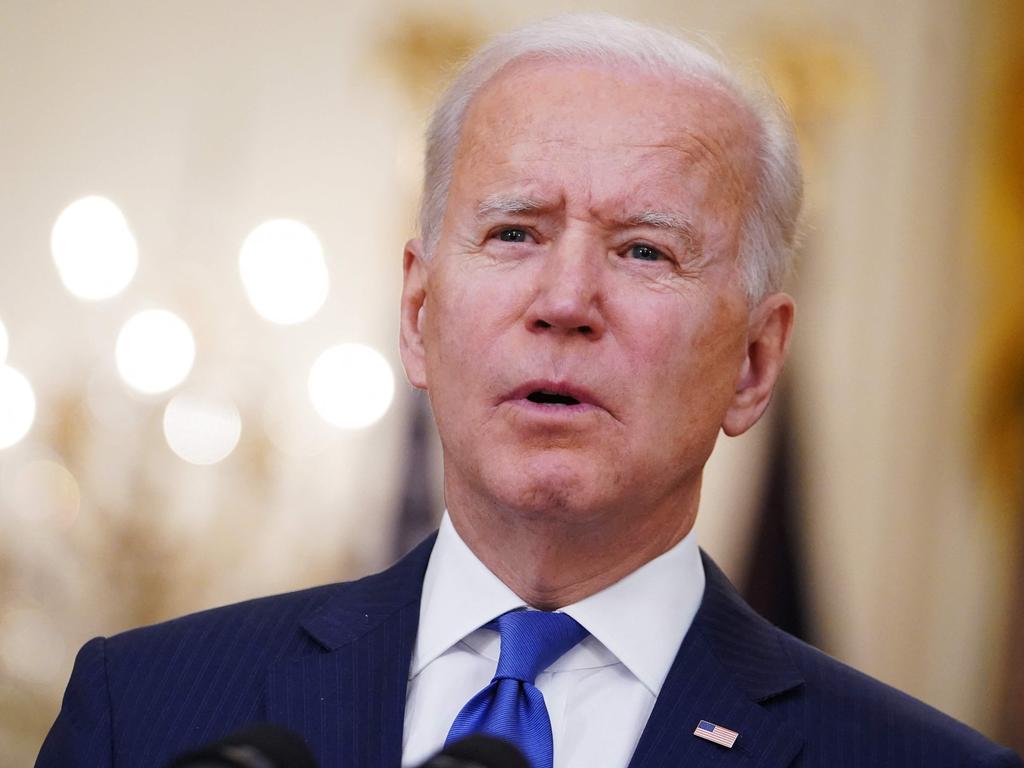 US President Joe Biden will join the historic four-way talks. Picture: Mandel Ngan / AFP