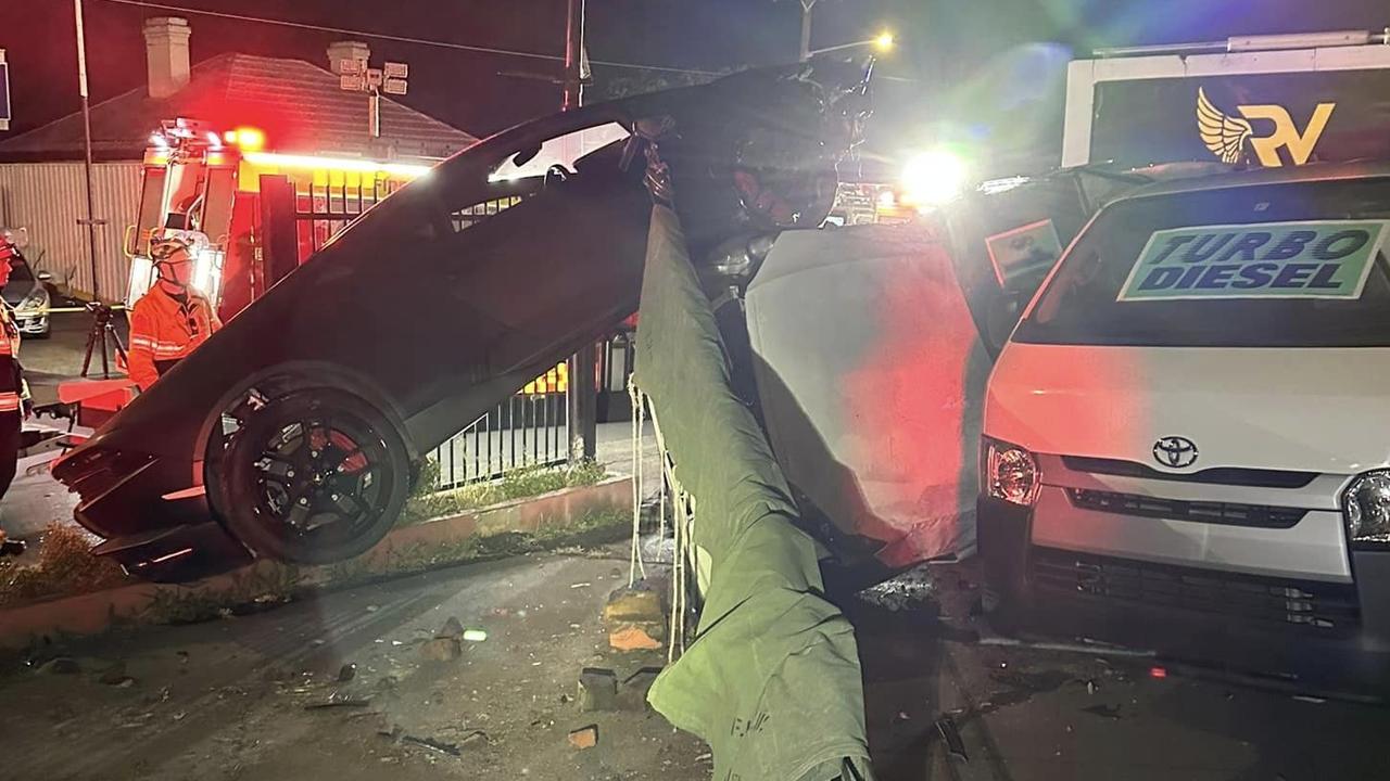 Lamborghini driver flees scene of crash in Sydney’s Concord | news.com ...