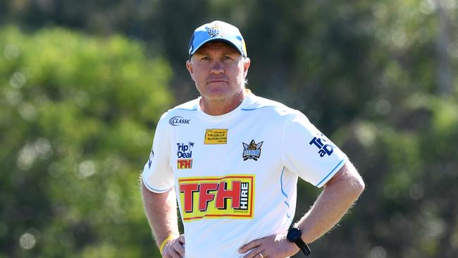 Graham Annesley hopes the Gold Coast are on the path to success under Garth Brennan. (AAP Image/Dave Hunt)