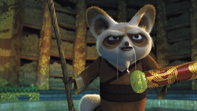 Dreamworks characters ... Shifu from Kung Fu Panda. Picture: Dreamworks