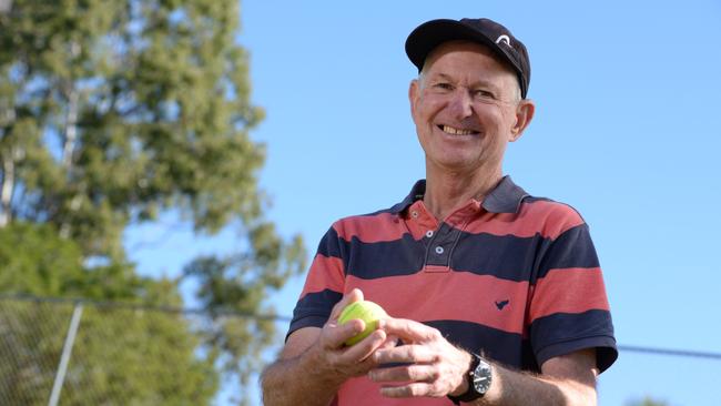 Ash Barty's childhood tennis coach Jim Joyce. Picture: William Dubois