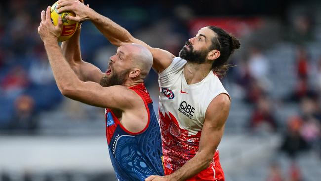 Max Gawn, at 33, is still one of the best in the business. Picture: Quinn Rooney/Getty Images