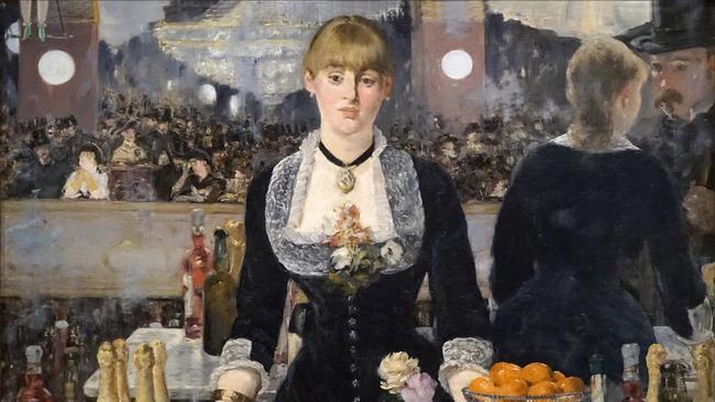 Detail: Edouard Manet, A Bar at the Folies-Bergère, 1882, London, Courtauld Institute