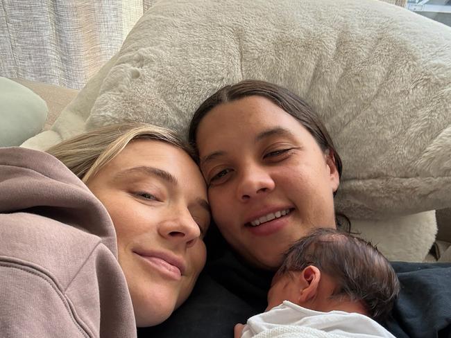 Sam Kerr and her partner Kristie Mewis have announced the birth of their son Jagger Mewis-Kerr to intagram.  