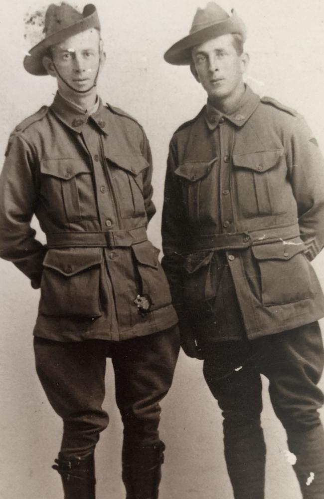 Brothers Francis and Thomas Renehan survived World War I.