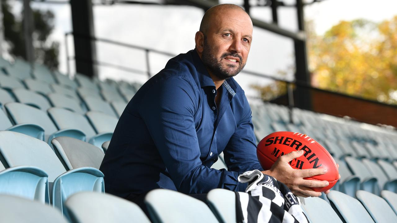 Port Adelaide hall of famer George Fiacchi. (Keryn Stevens/AAP)