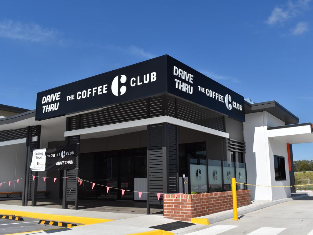 The new Coffee Club at Plainland opened in 2021 and is now jointly for sale at the low price of $275,000. Photo: Hugh Suffell.