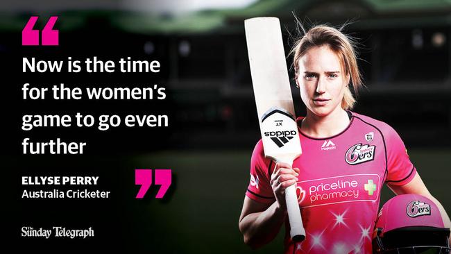 Cricketing star Ellyse Perry.