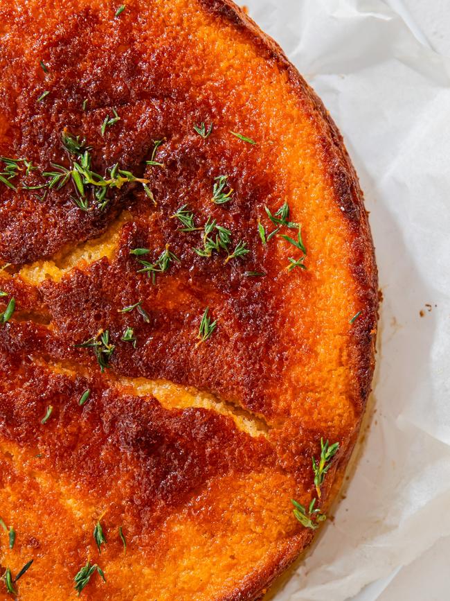 Thyme gives this cake a lift. Photo: Nikki To / TWAM