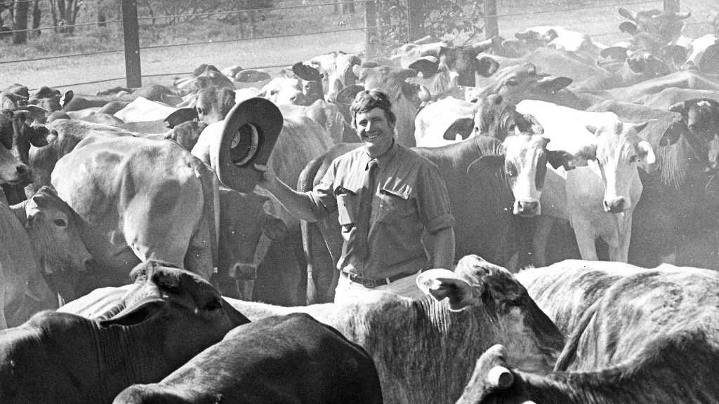 Cattleman Graeme Acton. Photo The Morning Bulletin Archives. Picture: Morning Bulletin  Archives