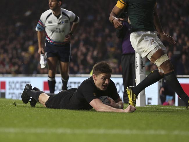 Beauden Barrett’s try was a turning point for the All Blacks.