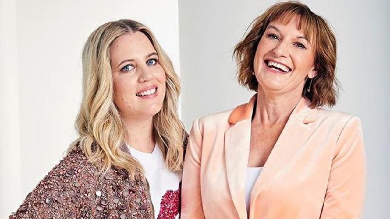 Annaliese Dent and Cassandra Thorburn co-host the new Divorce Story podcast. Picture: Instagram