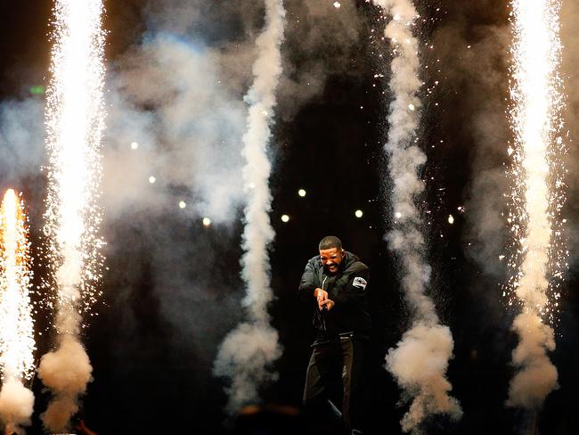 Drake’s show is made for Instagram. Picture: Lagerhaus/WireImage