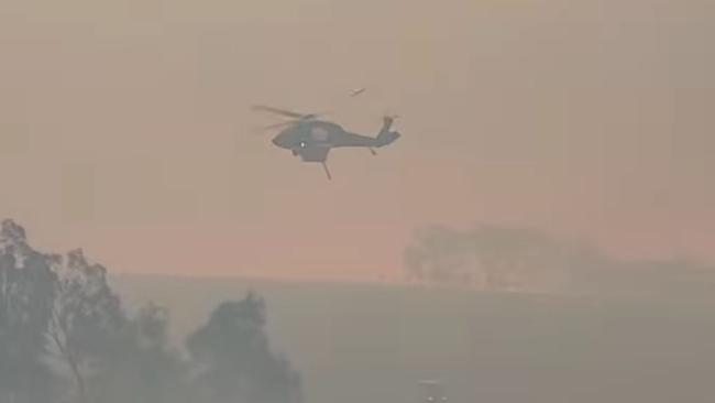 More than 350 firefighters fought the blaze in the Grampians. Picture: North Hamilton Rural Fire Brigade/Facebook