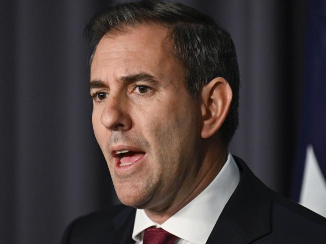 Federal Treasurer Jim Chalmers. Picture: NewsWire/Martin Ollman