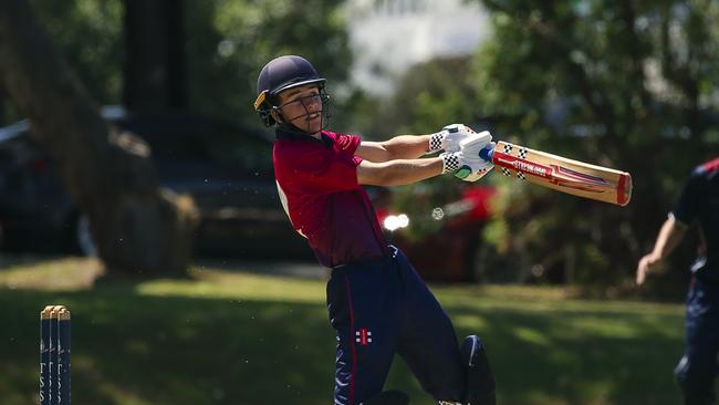 BSHS’s Adam Eastgate as the Southport School v Brisbane State High School at The Southport School/Village Green. Picture: Glenn Campbell