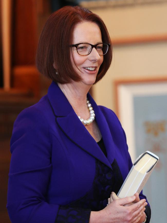 Former prime minister Julia Gillard has made a rare endorsement this federal election, for ACT Labor Senator Katy Gallagher.