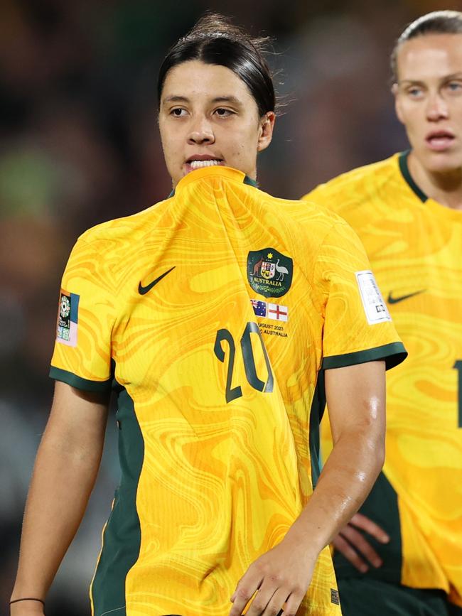 The Matildas went oh so close during the World Cup. Picture: Brendon Thorne/Getty Images